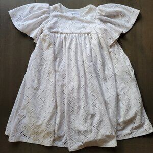 Remie Girl white eyelet dress